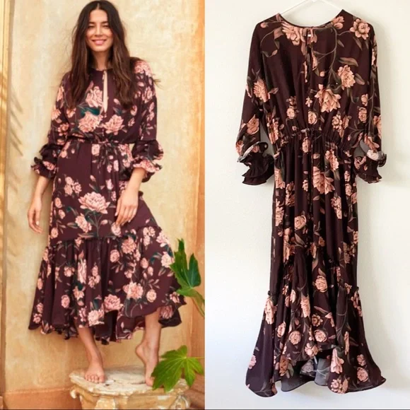 Johanna Ortiz X H&M Floral Dress Johanna Ortiz X H&M Floral Dress